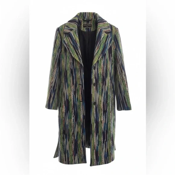 Kathy Ireland Multi-Color Faux Wool
Duster Coat - NWT - Picture 3 of 8